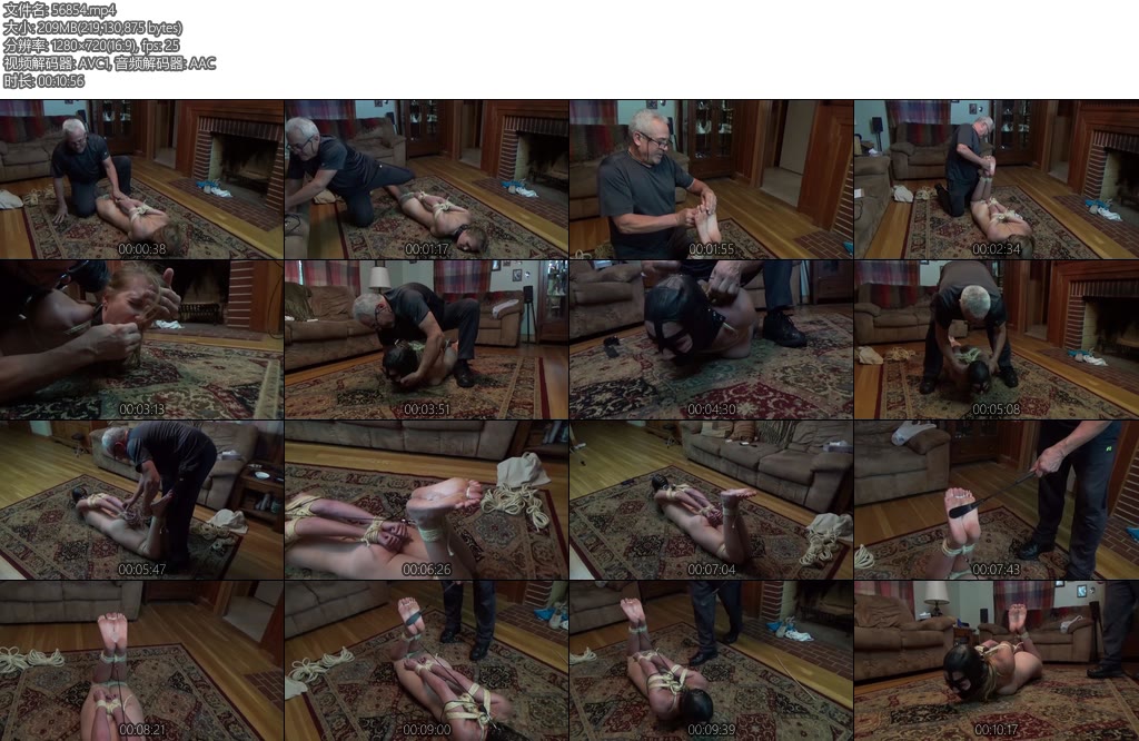 [欧美绳艺] Ashley Many Predicaments Challenge-丝依依