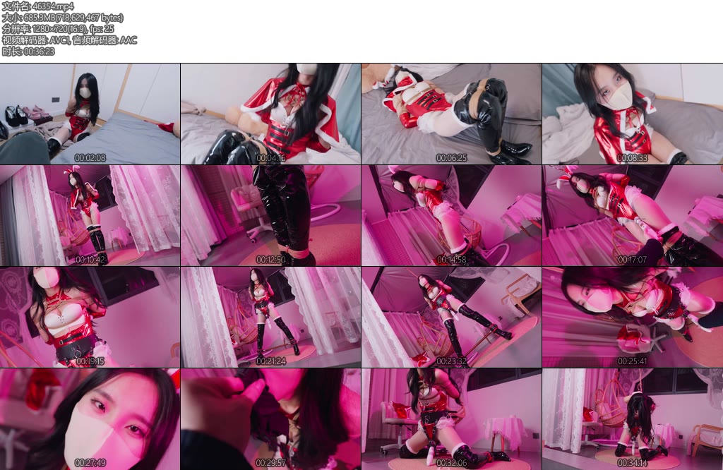 [悠米原创] 绑架圣诞愿望精灵把圣诞精灵装在麻袋里绑架回家扔在床上绑起来玩弄在把她吊起来用AV棒棒固定羔潮下面满足了-丝依依