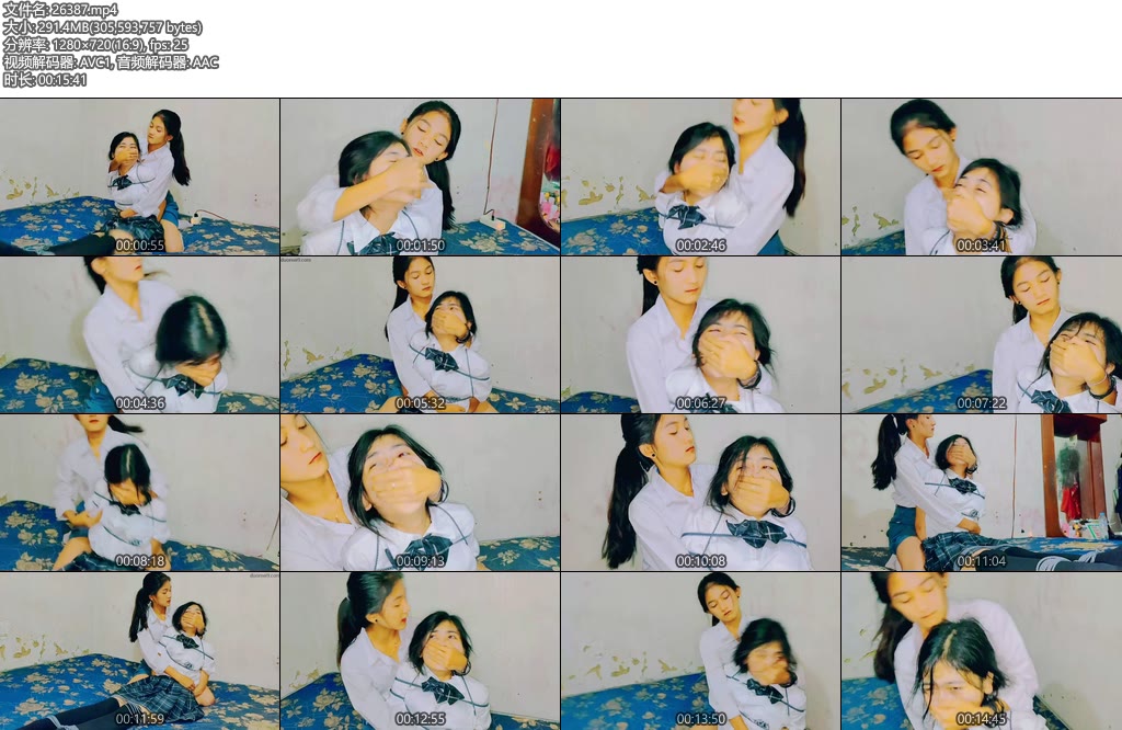 [亚洲绳艺] JK学生放学回家被朋友绑架朋友嫉妒他和喜欢的人约会作为报复他把她留在了老房子里-丝依依