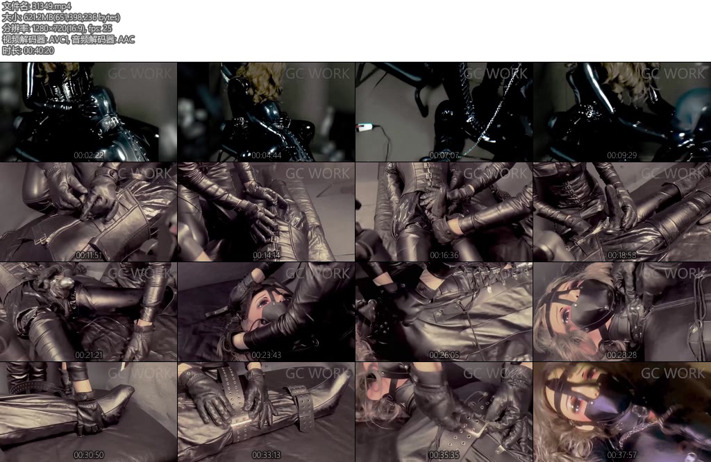 [亚洲绳艺] 禁夜（1）黑暗kig主题 拘禁狂女主人调虐伪娘-丝依依