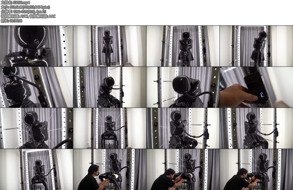 [闪闪原创] 自动调教充气充气充气随机随机闷热呼吸不能-丝依依