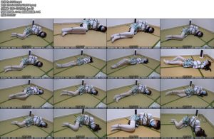 [新月原创] 雪莹同好定拍JK大学生白丝大长腿捆绑脚铐TD看看这个双马尾妹子能不能忍-丝依依