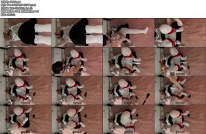 [暖梦原创] 客户体验捆绑挣脱后捆绑jk女王开腿强制高无内-丝依依