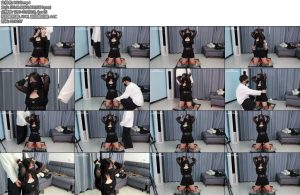 [心悦艺束] 女神得枷锁黑长直女神被枷锁束缚TK-丝依依