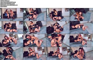 [欧美绳艺] Ticklish Sexy Roomate Grace And Rey-丝依依