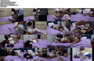 [亚洲绳艺] 第二次tj日式紧缚日系元气少女安妮日制体操服日本校服-丝依依