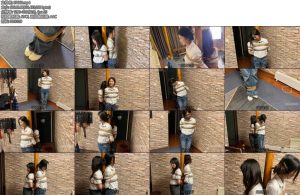 [龙飞影视] 盗取对方公司宝石失败反被对方高手捆绑放置两个人的对话相当刺激-丝依依