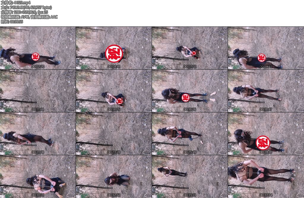 [亚洲绳艺] 冬季户外-丝依依