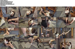 [一绳所爱] 节目效果拉满的解谜游戏逃脱篇依依指挥雯雯满地摸索钥匙雯雯忙活了半天才发现原来自己救了个内鬼-丝依依