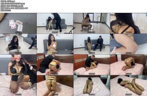 [金宝原创] 微剧情情侣小游戏大雷妹驴驴内衣丁字裤出演傲娇女友-丝依依