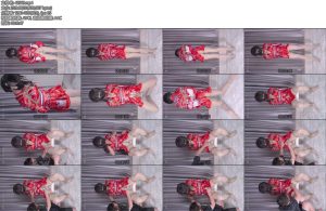 [CD伪娘] 刻猫猫伪娘男娘红色和服油亮肉丝贞操锁锁射-丝依依