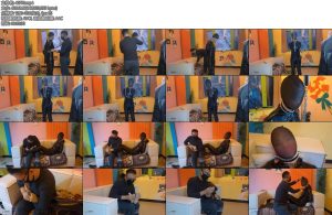 [JS原创] 梦琪菜鸟特工下单手套拘束铁链拷脖罚站玩足TK-丝依依