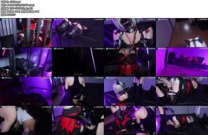 [JIOJIO原创] XJIO缚馆系列1JIOJIO女王调教白发小恶魔小MK9套装训练羞辱踩脸扇巴掌笼子囚禁-丝依依