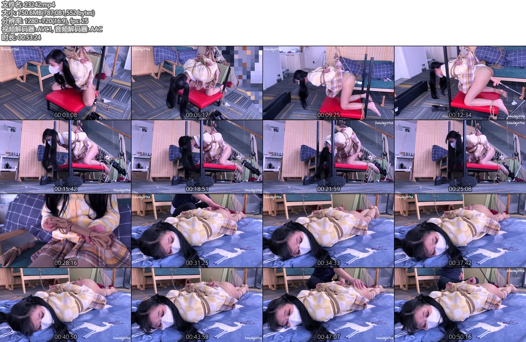 [绳精病] BT少女的春梦幻想 想变成被紧缚玩弄的榨汁工具-丝依依