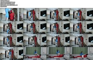 [安安的安] 墨月与安安白丝女王超绝美腿暴虐榨汁带锁安安全身麻绳收紧带超紧柱子终极束缚禁锢丝袜塞嘴胶带封嘴无法说话塑料袋全程不断太难受了全身绷紧迎接墨月香软玉足太诱惑了-丝依依