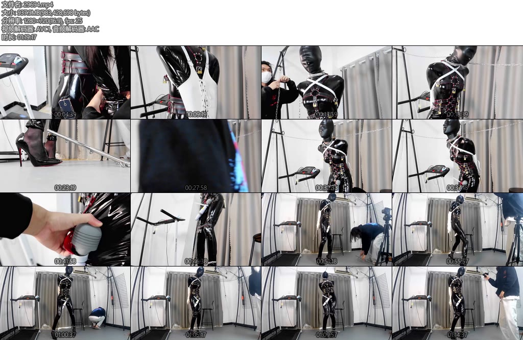 [亚洲绳艺] 女声伪娘间谍特工训练拘束逃脱不可能呼吸限制超激烈挣扎时间延长但身上全身锁觉得能逃得掉么-丝依依