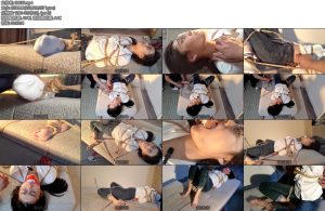 [吴越原创] 长腿眼镜学姐文静白衬衣捆绑游戏（第二季）疯狂TK与极限原味封堵尖叫挣扎与闷笑的经典-丝依依