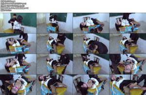 [樱束原创] 讲台上的别样风光-丝依依