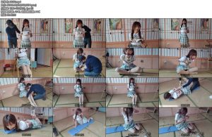 [一绳所爱] 大学生妍妍日式海老缚和日式驷马-丝依依