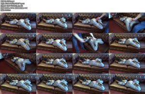 [绳精病] 偷天陷阱（Part3）女神偷逃跑失败后被重新严格捆绑并惩罚和羞辱崩溃绝望-丝依依