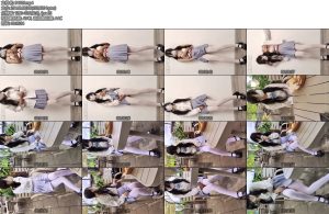 [栗栗子] 被沦为玩具的双马尾小M08户外调教户外强高户外餐厅失禁快乐蛋白丝双马尾JK-丝依依