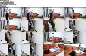 [子衿原创] 菲菲JK肉丝欧式直臂口球吊绑折磨挠痒TK吊胳膊紧到崩溃快哭了-丝依依