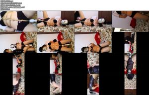 [亚洲绳艺] 绳艺束 艺束原创可爱妹子龟甲捆绑泳装拘束-丝依依