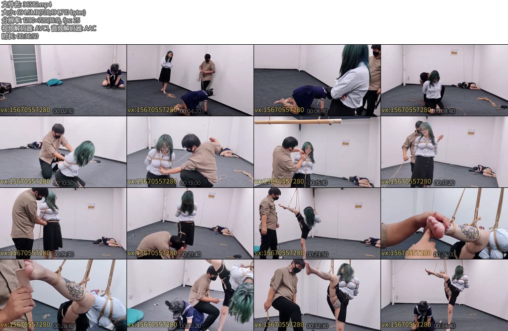 [山鬼原创] （下集）女绳师李珂最终屈服在男主的攻势下自己的小狗同时被男主玩弄踩在脚下李珂在旁边看着无助呻吟被男主不断挑逗痛苦直到被玩弄至高c-丝依依