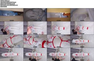 [CD伪娘] 刻猫猫男娘kigurumi白胶衣大耳狗内衣贞操锁-丝依依