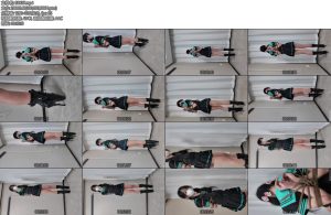 [长颜草] 霜喵极限观音18cm芭蕾高跟鞋罚站颤颤巍巍的保持平衡-丝依依