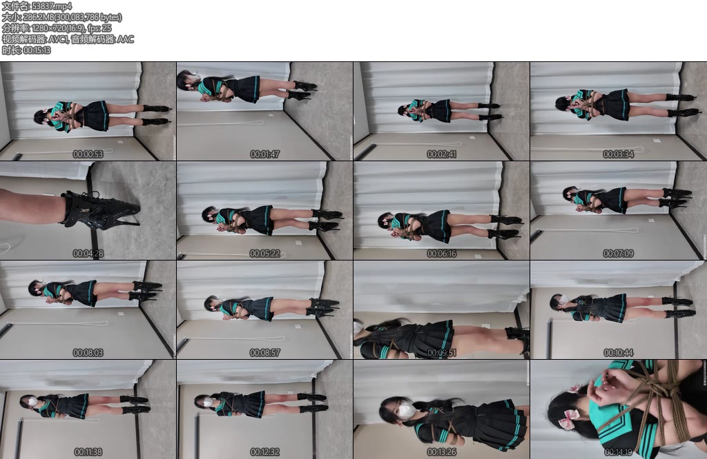 [长颜草] 霜喵极限观音18cm芭蕾高跟鞋罚站颤颤巍巍的保持平衡-丝依依