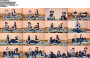 [xiao素素] 双女口水比赛 tk 说话-丝依依