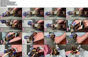 [亚洲绳艺] 伪娘COS系列原神甘雨的特殊教育电击日式口球股绳上手缚等不知道之后会不会乖乖听主人的话呢-丝依依