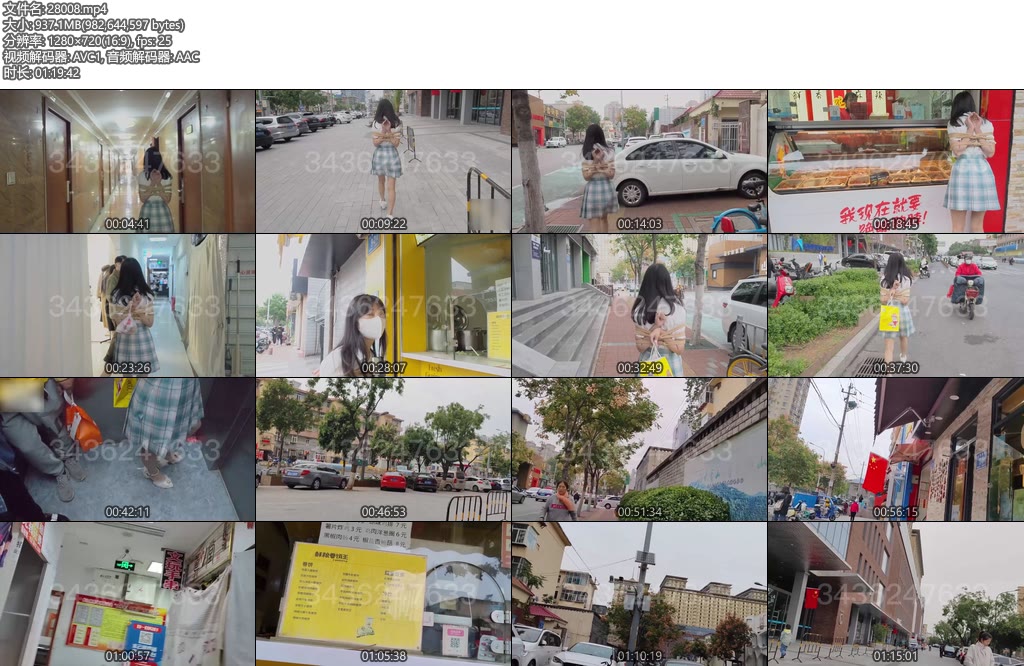 [长颜草] 新人美香白天观音缚外出逛街到处买吃的jk加观音缚全程无遮盖-丝依依