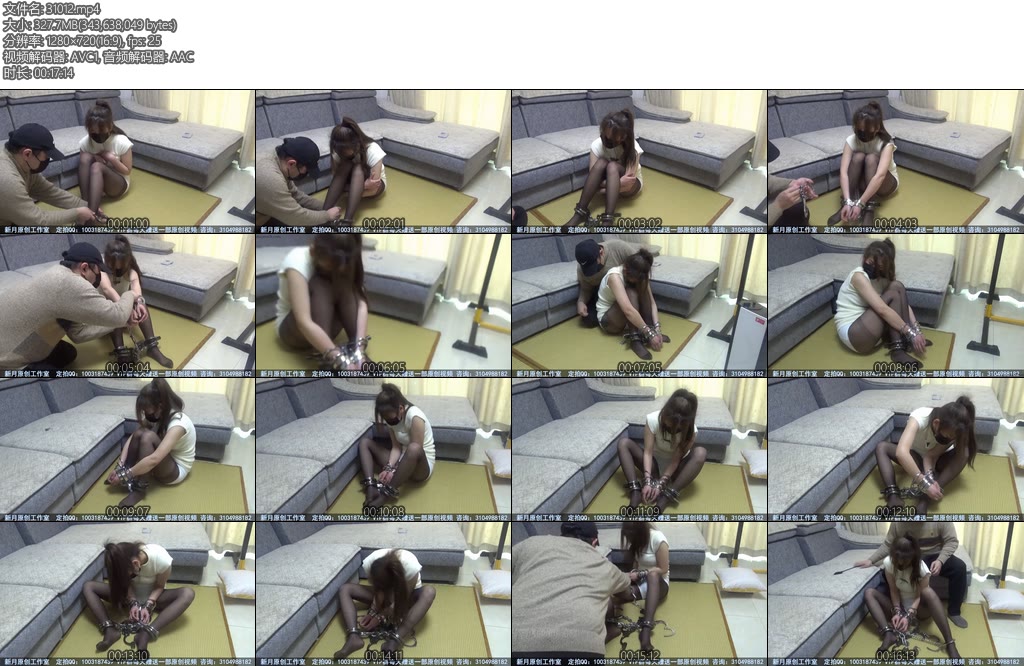 [新月原创] 佳怡性感紧身连衣裙黑丝高跟鞋妹子被重铐臂铐手铐脚铐等所有镣铐束缚抬抬手都痛苦不堪-丝依依