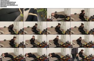 [龙飞原创] 剧情对方公司保洁来我公司面试做卧底我知道以后把她迷晕捆绑-丝依依