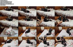 [墨色原创] 安雪白袜睡衣捆绑挣扎-丝依依