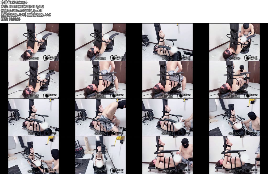 [缚心室] House of gord复刻80多斤女学生被制成人体家具椅郊狼炮机AV棒组合超级折磨套餐GC不断被玩得几乎失禁-丝依依