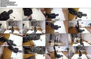 [鹿角与猫爪] 全包乳胶蛇缚半吊充气口塞呼吸K制刚塞和口塞都要一起充满喔固定好双小话筒身体被填满满绝闷鞭打抖动再高朝伪娘-丝依依