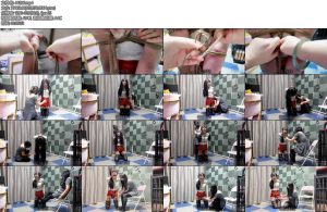 [美曦原创] 美曦超美伪娘紧缚榨汁强制直臂紧缚M腿吊绑榨汁上绳奴被M腿绑起来直臂紧缚吊绑把这个不情愿的小骚货炸干为止-丝依依