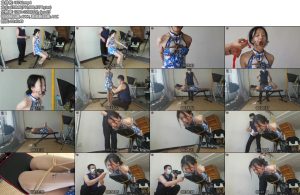 [绳之韵] 小软试镜（第三集）口水妞的驷马紧缚、开口器口水收集专辑-丝依依