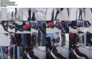 [亚洲绳艺] 冷酱天台上绝X_X胶衣捆绑-丝依依