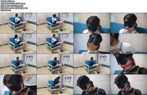 [涵涵原创] 胶带口球封嘴口水快流干了-丝依依