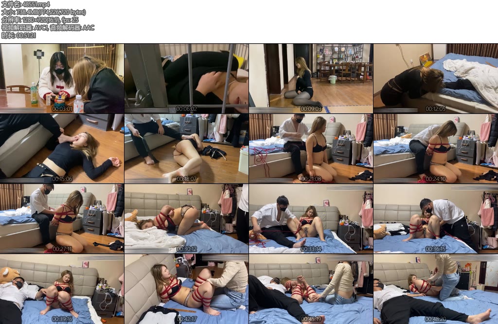 [山鬼原创] 瑶瑶与闺蜜酒酒好久未见约着来瑶瑶主人的工作室见面酒酒惊叹瑶瑶的主人什么都会玩与瑶瑶一同进笼子睡觉后见瑶瑶睡着去瑶瑶主人的屋子门口-丝依依