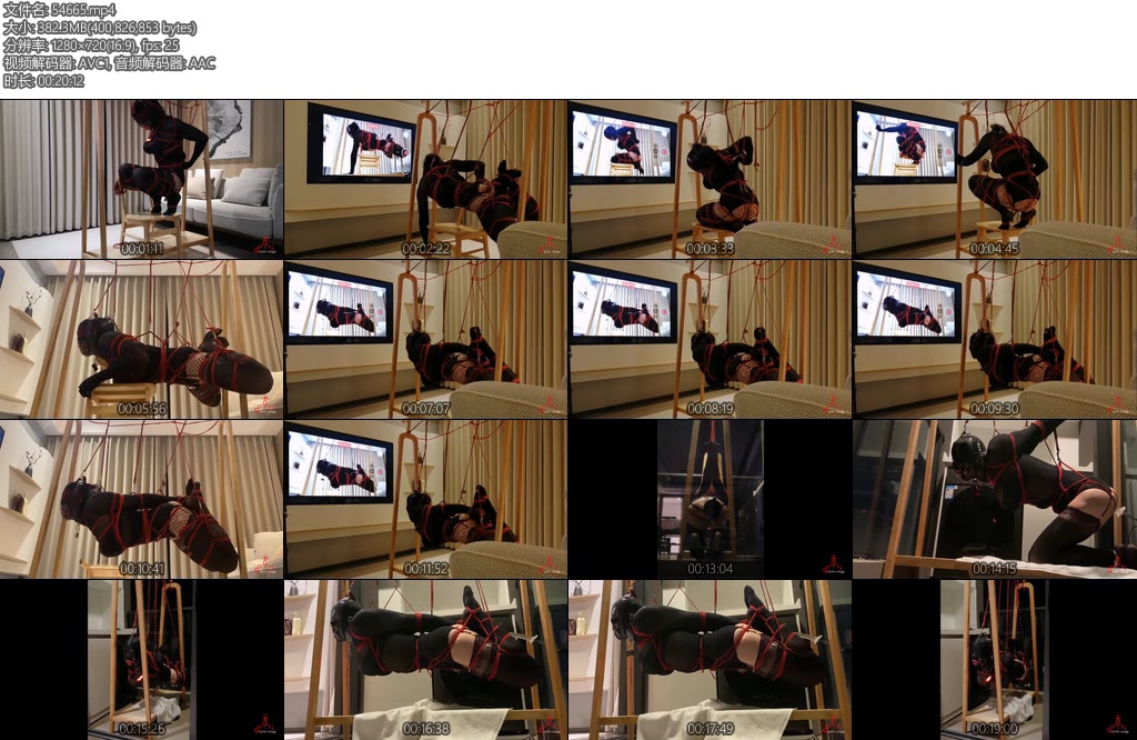 [CD伪娘] 小诡的自缚149自缚吊翻车全过程-丝依依