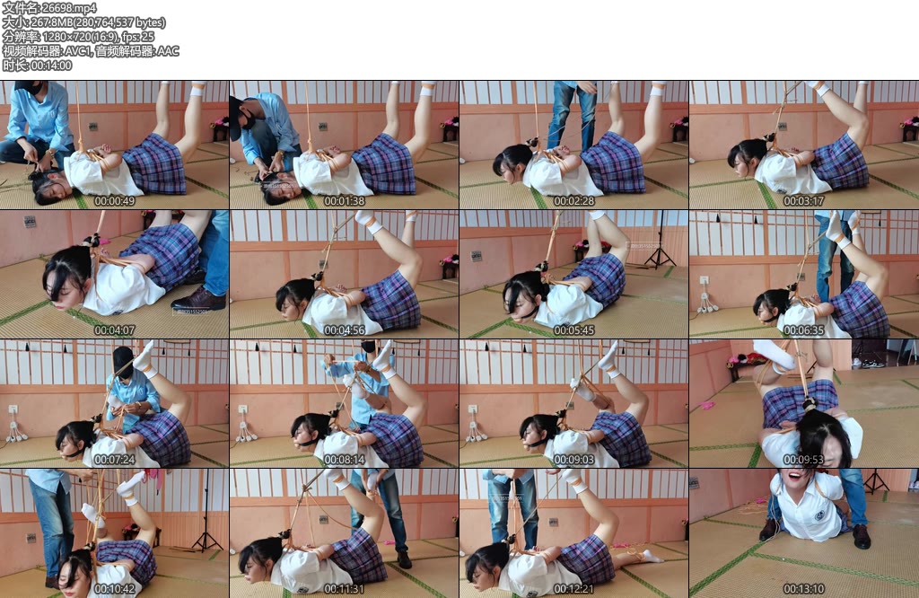 [一绳所爱] 佩琪趴在地上捆绑起来-丝依依