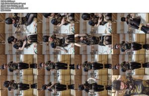 [亚洲绳艺] 伪娘旗袍黑丝后手缚强制抬头-丝依依