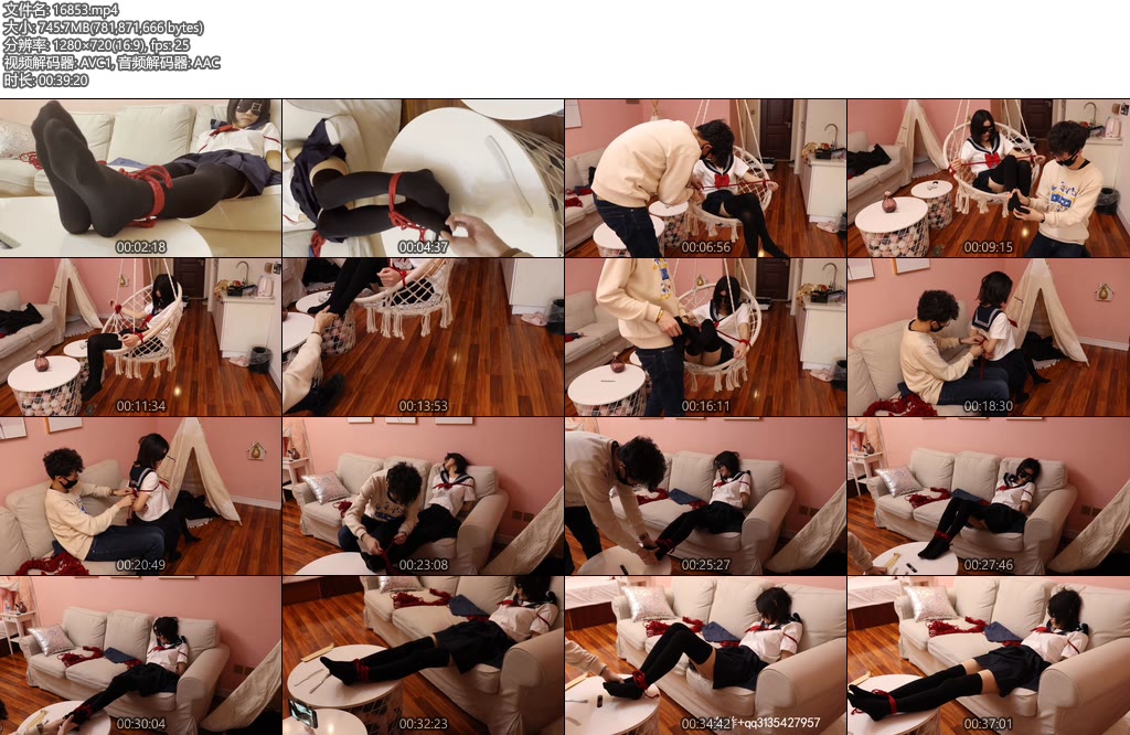 [咕咕精] 吊篮TK在校生瑜儿 素人体验系列 （从忍笑到破防崩溃大笑）-丝依依