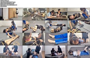 [忘忧社] 工作室姐妹捆绑报复日式KBTK蛇缚胶带日式驷马放置-丝依依