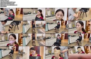 [默示录] 缚艺录小一3层封堵下的胶带椅子缚-丝依依